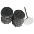 thumbnail image 1 of Sand Paper Replacement Pads For Electric Foot File electric callus 15mm 80Grit 50Pcs, 1 of 9
