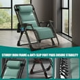 thumbnail image 6 of Slsy Ice Silk Zero Gravity Chair with Headrest and Side Table - Set of 1, Blue, 6 of 9
