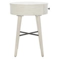 thumbnail image 3 of SAFAVIEH Scully 1 Drawer Nightstand, White Wash/Gold Knobs & Cross Bar, 3 of 14