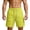 Green, variant on Men’s Shorts Crinkle Quick Dry Outdoor Casual Braided Drawstring Elastic Waist Workout Shorts with Zipper Side Pockets Triangle Logo Lightweight Loose Fit Bermuda Shorts