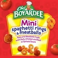 Chef Boyardee Beef Meat Sauce Mini Spaghetti Rings and Meatballs, 15 oz