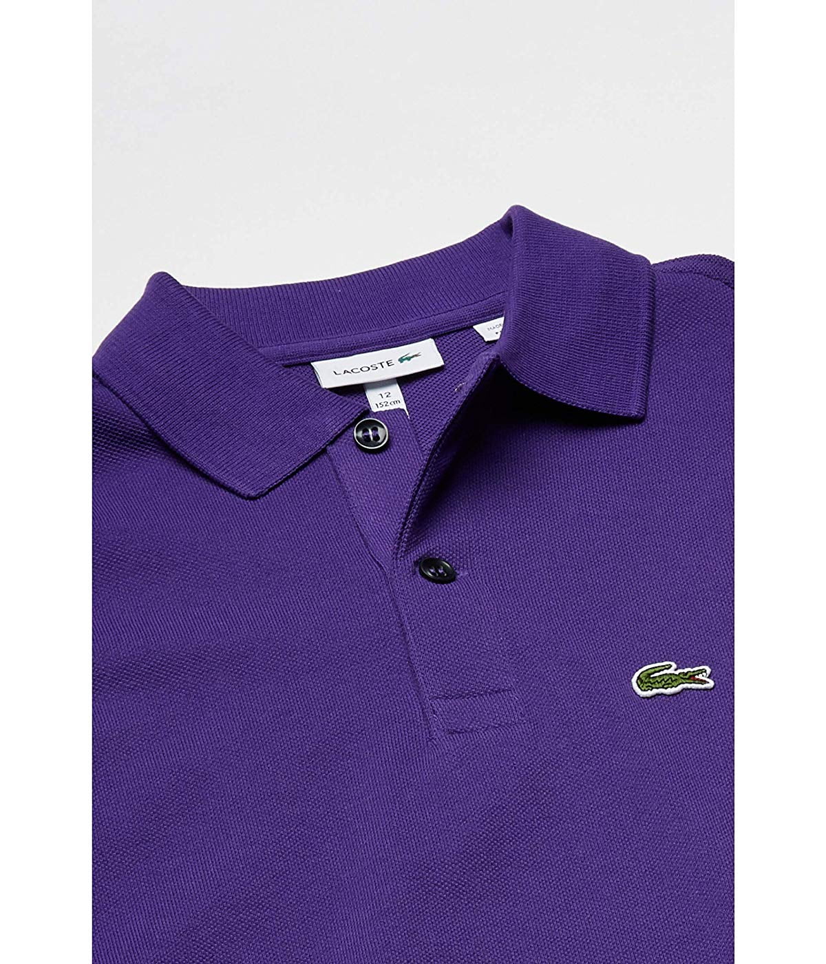 Lacoste Kids L1812 Short Classic Pique Polo (Toddler/Little Kids/Big Kids) Petunia - Walmart.com