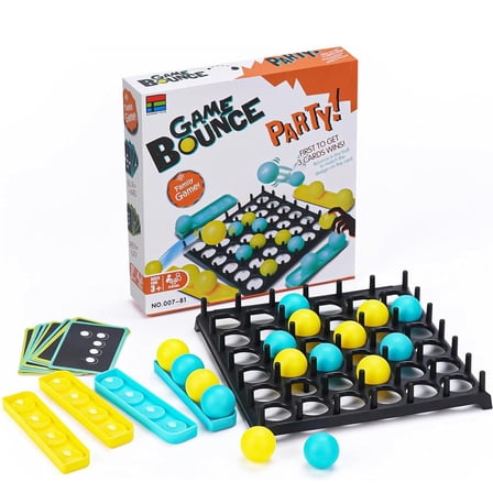 Bounce Ball Game Family Party Games - Jumping Connect Ball Board Games Bounce Off Game, Christmas Party Favors Birthday Gift, Funny Ball Tabletop Game Toys