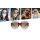 thumbnail image 3 of Gafas de Sol FEISEDY Retro Cuadradas Sobredimensionadas para Mujeres B2276, 3 of 8