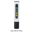 thumbnail image 3 of TDS Digital Meter Tester Pen Filter Acuario Piscina Herramienta de prueba de calidad del agua Ndcxsfigh Para estrenar, 3 of 3