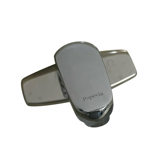 Popevia Automatic faucets,Touchless Bathroom Sink Faucet - Automatic Motion Sensor Faucet - Battery Opertated for Commercial Lavatory, Chrome