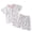 Pink, variant on Akiihool Kids Summer Pajamas Girls Pajamas for Toddler Ruffled Kids Pajamas Set Short Sleeves Summer Sleepwear for Girl (Purple,9-10 Years)