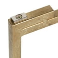 thumbnail image 5 of Kate and Laurel Celia Round Metal Foldable Tray Accent Table, Gray and Gold, 5 of 9