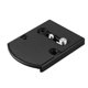 thumbnail image 3 of 2X Placa de Liberacion Rapida 410PL de Montaje de Lente de Camara para Manfrotto 405 410 para RC4 Sistema de Liberacion Rapida Negro, 3 of 8