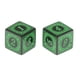 thumbnail image 4 of Juego de mesa acrílico poliédrico de 6 lados, 10 piezas, para fiestas en casa. verde-1, 4 of 7