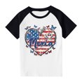 thumbnail image 7 of FamilyThread American Flag Shirt for Kids Boys Girls th of July Outfit Independence Day T-Shirt Toddler Patriotic Tee Top, 7 of 7