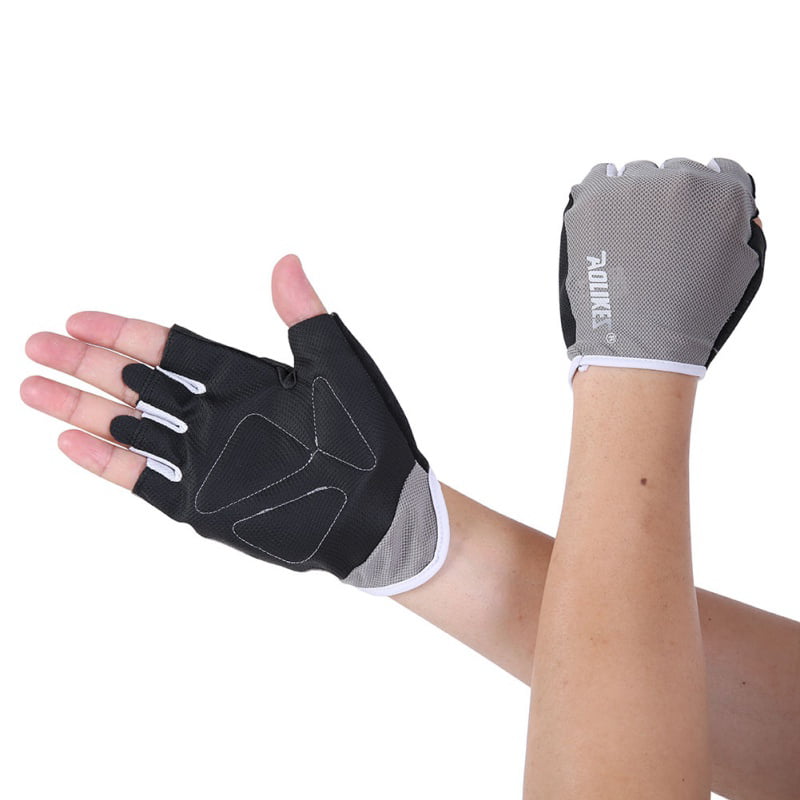 Sporty Weight lifting Gym Gloves Training Fitness Exercise Sports Equipment 
