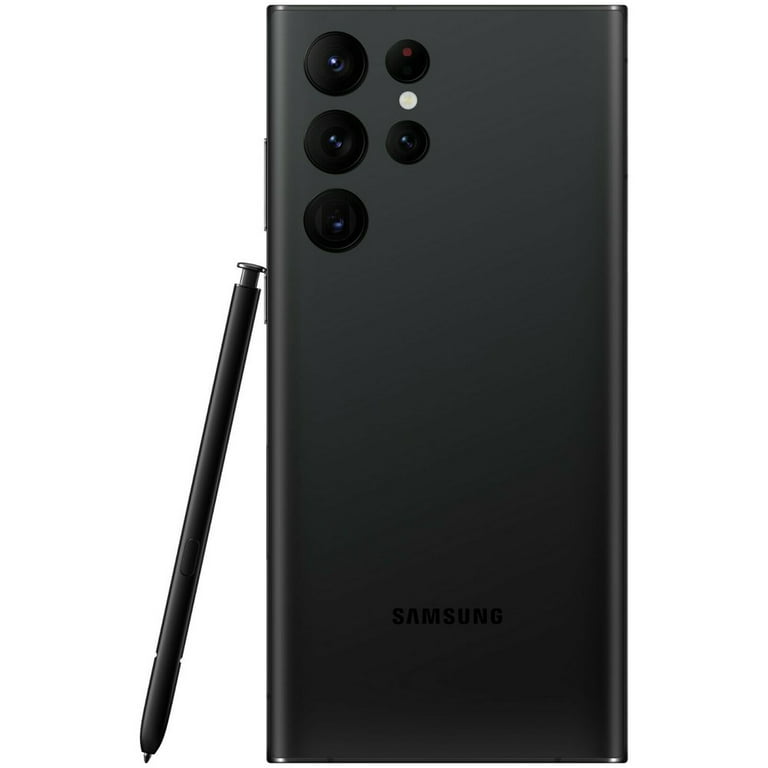 Samsung Galaxy S22 Ultra 5G Factory Unlocked 128GB SM-S908U1 Graphite  (Renewed)