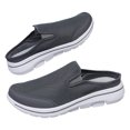 thumbnail image 5 of Unisex Slippers Slip on Mules Clogs Diabetic Walking Shoes Wide Width Footwear Plantar Fasciitis Indoors Outdoors, 5 of 9