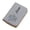 Grey, variant on Expandable Multi Slot PU Card Wallet Portable Solid Color Pocket Organizer
