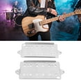 thumbnail image 1 of Guitar Neck Bridge Pickup Baseplate, 2Pcs Cupronickel Neck Bridge Pickup Baseplate Replacement For Musical Instrument, 1 of 8