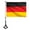Red, variant on Mini German Flag on Stick - Small Handheld Germany Bike Flag for Sports Fans & Travel | Durable Fade-Proof Design with Wooden Handle | Great for World Cup, Oktoberfest & Parades