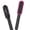 Deep Black, variant on GEM Ionic Hair Straightener Brush with 4 Temperature Settings, LED Display, Dual Voltage, White