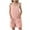 Pink#02, variant on ZKIRBJV Rompers for Girls Size 10-12 Cute Trendy Spaghetti Strap Short Jumpsuits Casual Square Neck Linen Pant Holiday Solid Colour Sleeveless Summer Clothes with pockets