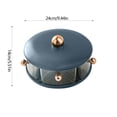 thumbnail image 2 of Tumotour Rotating Combination Box PET Material Kitchen Box Five Compartment Seasoning Storage Box, 2 of 6