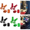thumbnail image 2 of Dirt Bike Rim Lock Nuts Bolts Spacer CNC Motocross Valve Cap Spacer Bolts Kit, 2 of 3