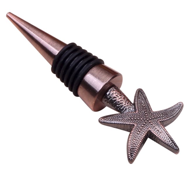Wine Stoppers for Wine Bottles Alloy Wine Bottle Stopper Metal Clear Rhinestones