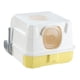 thumbnail image 5 of Caja de arena cerrada para gatos, inodoro con tapa, accesorios para mascotas, inodoro para gatitos, inodoro para mascotas para gatitos, gatos, animale amarillo, 5 of 9