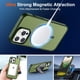 thumbnail image 5 of Funda magnética SUPFINE para iPhone 14 Pro Cangling Green, 5 of 7
