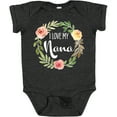 thumbnail image 3 of Inktastic I Love My Nana- Flower Circle Boys or Girls Baby Bodysuit, 3 of 5