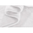 thumbnail image 5 of Chezmoi Collection Heavy Thick Korean Style Faux Mink Blanket Single Ply 9 Lbs, 750GSM Silky Soft Plush Raschel Mink Blanket, 92" x 106" US King Size, Solid White, 5 of 8