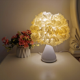 thumbnail image 2 of Petal Desk Lamp Dimmer Switch Button Adjustable Flower Desk Lamp Home Decor Simulation Party LED Lighting Wedding Immortal Flower Gift Desk Lamp (Yellow) EUR, 2 of 5