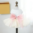 thumbnail image 4 of Sparkling Pet Tutu Dress with Delicate Lace Trim for Small Breed Puppies Party Celebration Outfit, 4 of 4