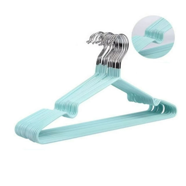 Percha Para Camisas, Ropa Antideslizante, Espacio De Plástico De Acero Inoxidable
