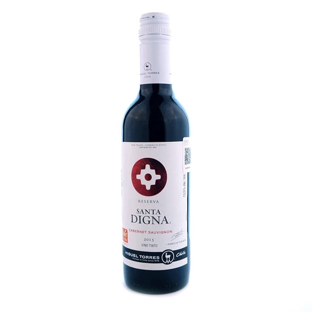 Pack de 6 Vino Tinto Torres Santa Digna Cabernet Sauvignon 187 ml Torres Santa Digna Cabernet Sauvignon