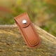 thumbnail image 3 of Estuche de cuero para cuchillos, funda para navajas, funda para cuchillos pequeños y cinturón. S Marrón, 3 of 9
