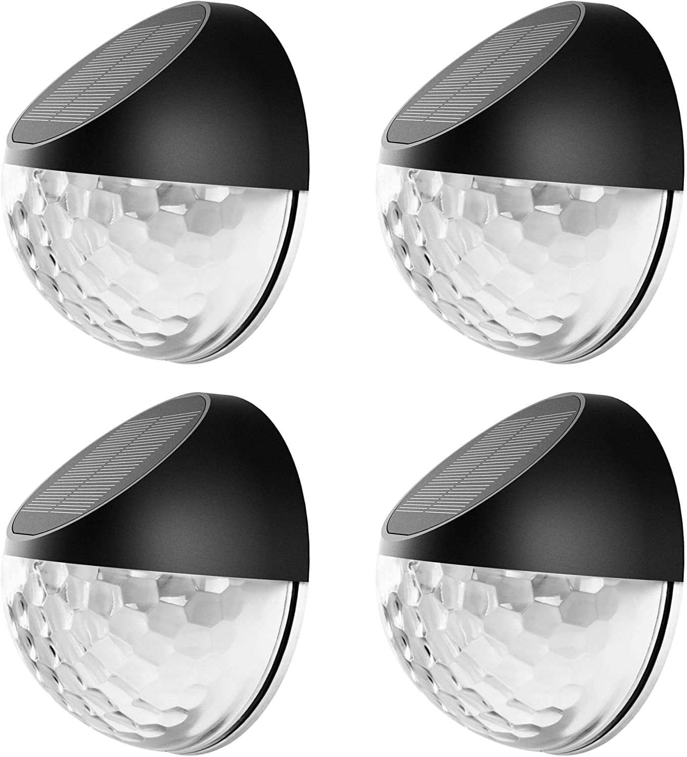 Outdoor Solar Light With Starry Lights, Solar Fence Light, Indoor And