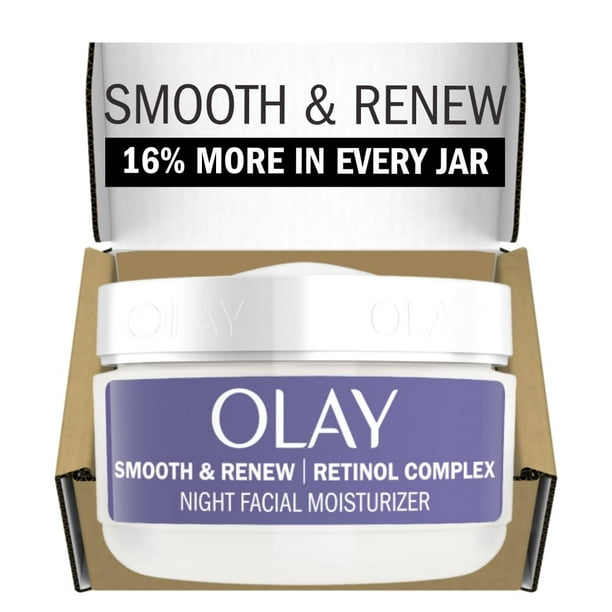 Crema de noche hidratante Olay Smooth & Renew Retinol 60 ml