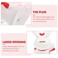 thumbnail image 3 of Zodiac Rabbit Piggy Bank Year of The Rabbit Gift Resin Rabbit Statue Decoration, 3 of 7