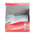 thumbnail image 6 of Genuine Joe, GJO0010430, Heavyweight White Plastic Forks, 100 / Box, White, 6 of 7