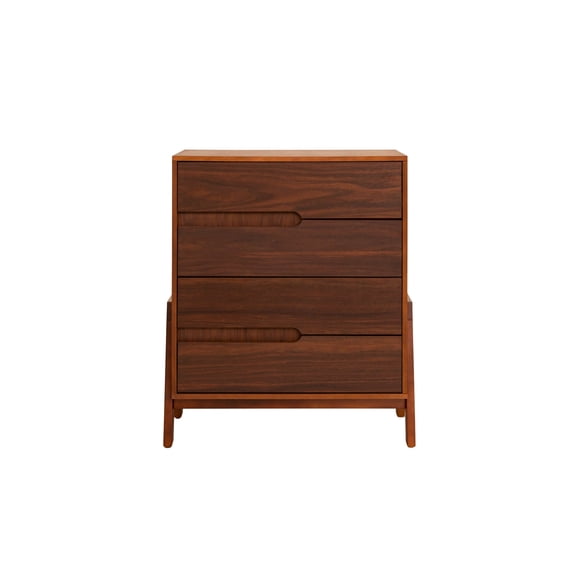 Comoda Cajonera Zyra Nogal Kessa Muebles