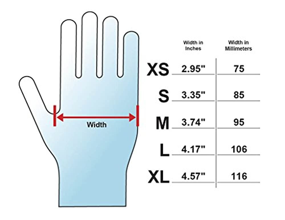 Photo 1 of Adenna Bronze Latex Powder Free Exam Gloves White, Box of 90 for XL