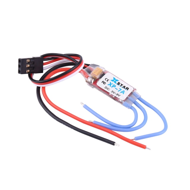 Accesorio controlador electrónico de alta velocidad 7A ESC para helicópteros RC, cuadricópteros y drones