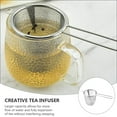 thumbnail image 5 of KAKOWELY 2pcs Creative Teastrainer Durable Tea Leaf Filters Practical Tea Accessories,6.89"X2.95"X2.83", 5 of 5