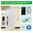 thumbnail image 2 of Fingerprint Access Control System Door Lock, IP68 Fully Waterproof Electric Lock Set For Home Safe, Outdoor ,More Secure, 2 of 7