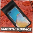 thumbnail image 3 of 1pc Mobile Bag Neck Lanyard Cell Phone Pouch Case Underwater Phone Pouch Phone Dry Bag Tpu Black Touch Screen Phone Bag Touch Screen Pouch Touch Screen Phone Pouch Pouch, 3 of 5