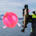 thumbnail image 2 of 5 uds ABS Bola de flotabilidad flotador de pesca indicador de huelga accesorio de aparejos de pesca rojo 32mm, 2 of 8