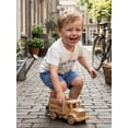 thumbnail image 6 of BemeyourBBs Toddler Baby Boy Big Brother Outfits Summer Clothes Short Sleeve Letter Truck Embroidery T-Shirt Tops Shorts Set Toddler Boys Summer Outfit, 6 of 9