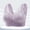 Purple, variant on Solid Women Bras Purple Wireless Bralette Push up T Shirt Ladies Bras Size 36-44