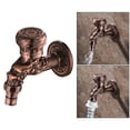 thumbnail image 4 of Grifo de baño Macarena de montaje en pared para interiores y exteriores rojo, 4 of 8