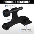 thumbnail image 4 of 20 Pieces Hinge Pin Door Stops Satin Brushed Door Stopper Adjustable Heavy Duty Hinge Door Stopper, 4 of 5